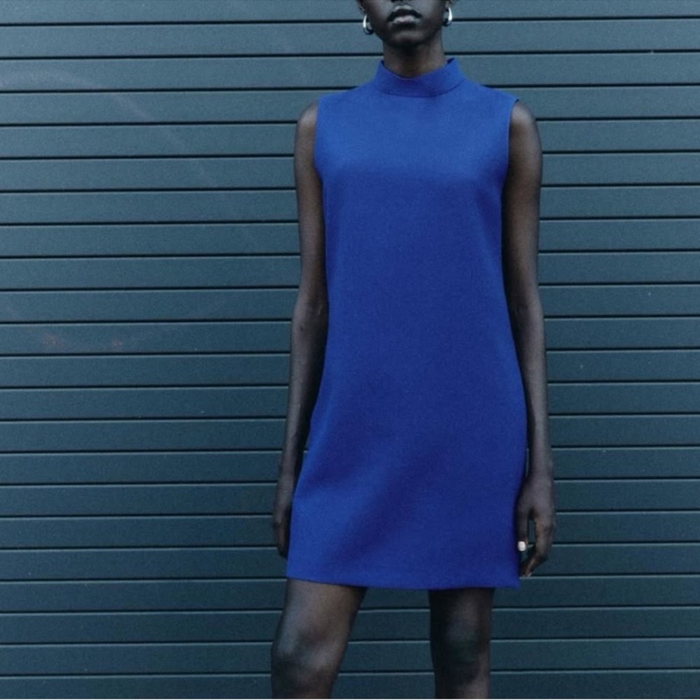 Zara ZW Collection Sleeveless Mini Dress